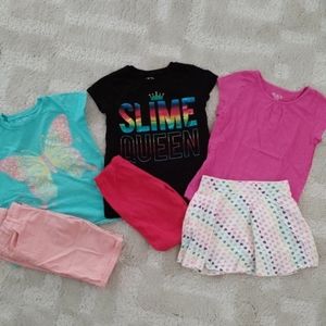3 girls Children's Place outfits